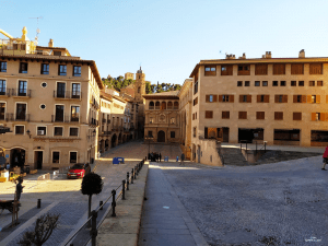 Plaza de España en Alcañiz